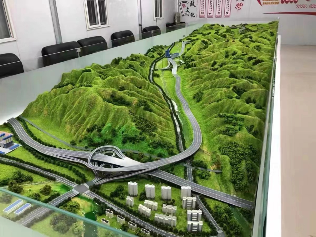 路橋沙盤(pán)模型推薦成都艾野綠模型公司