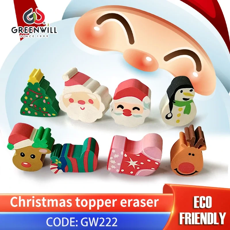 Christmas Eraser-Christmas Topper Eraser-Company-Manufacturer-On Sale