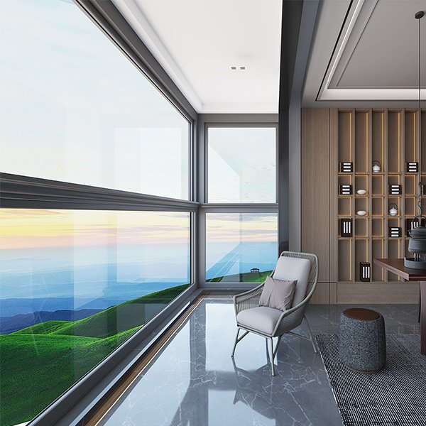 120斷橋電動提升窗