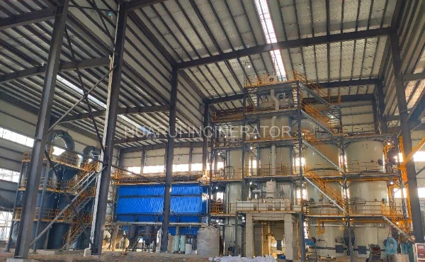 Hazardous waste incineration device project