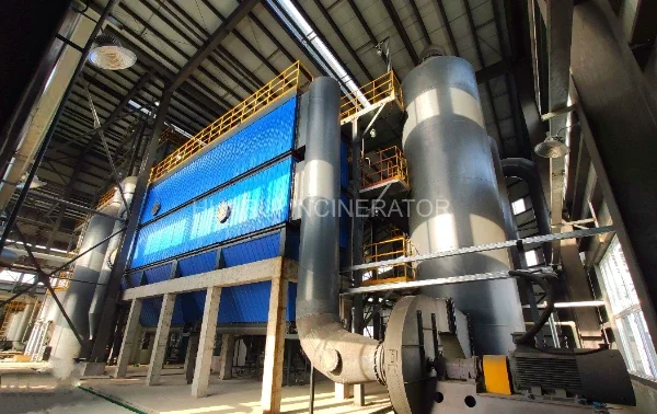 Hazardous waste incineration device project