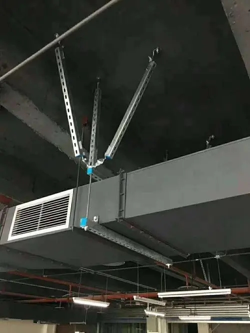 抗震支吊架的安裝、固定