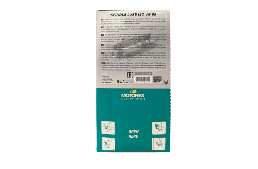 MOTOREX SPINDLE LUBE OILS VG68主軸潤滑油