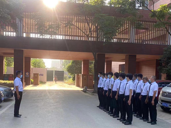 保安服務上應該保持良好的精神狀態