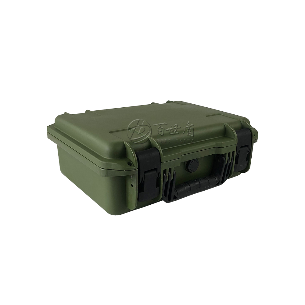 百世盾PP塑料箱M6250安全防護箱手提款（軍綠色）