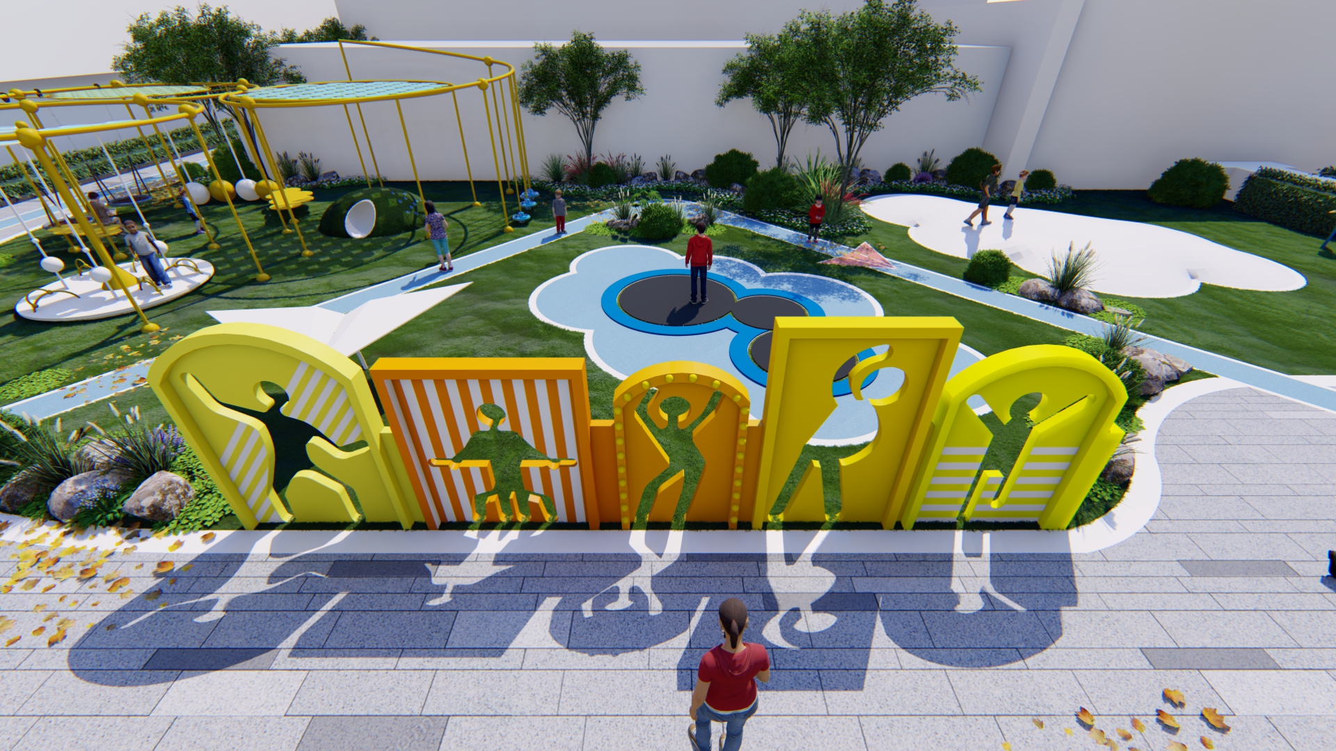 屋頂花園——無(wú)動(dòng)力游樂(lè)設(shè)備