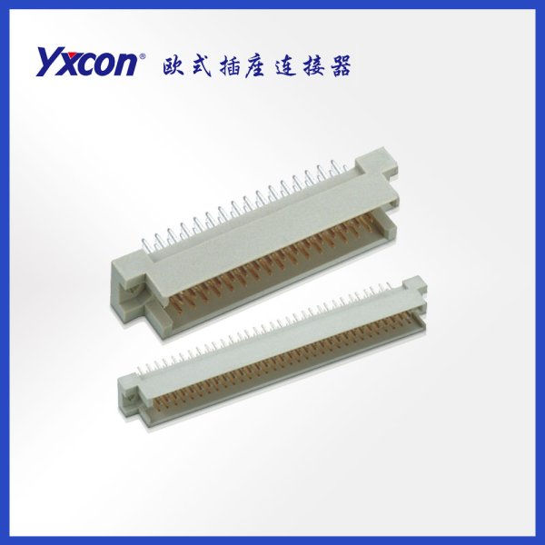  2.54歐式插座 三排 180度系列 Male/可按照客戶需求開模定制/高性能連接器/