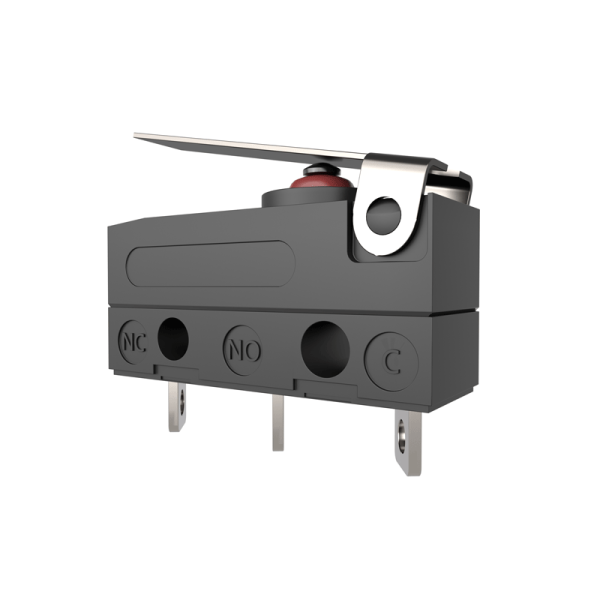 卡西明防水微動開關帶線三腳行程限位開關檢測叉車配件液壓升降