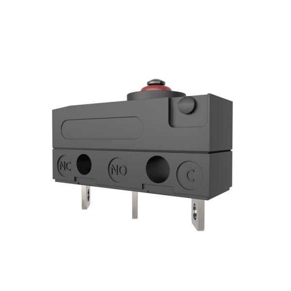 卡西明防水微動開關帶線三腳行程限位開關檢測叉車配件液壓升降