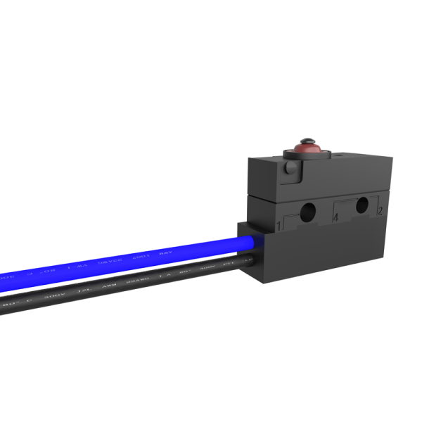 卡西明防水微動開關帶線三腳行程限位開關檢測叉車配件液壓升降