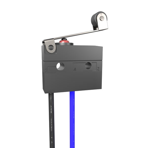 卡西明防水微動開關帶線三腳行程限位開關檢測叉車配件液壓升降