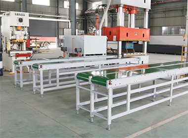 皮帶輸送機的安裝