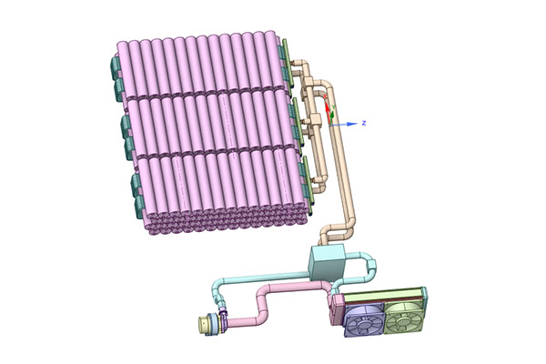 蛇形彎管為家用儲能電池包提供液冷換熱