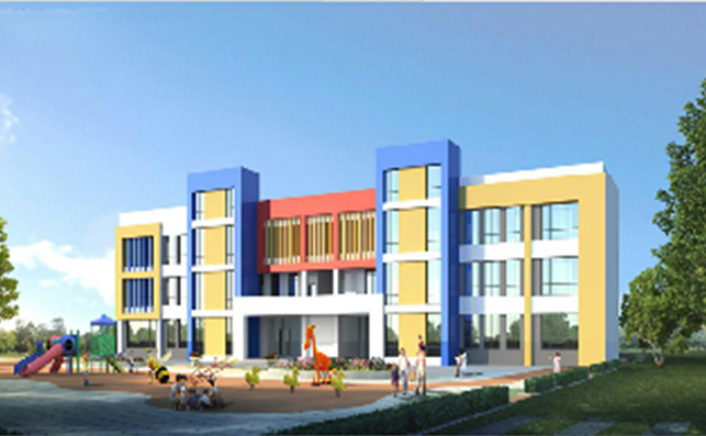 貝迪樂幼兒園隔震建筑建設(shè)項目