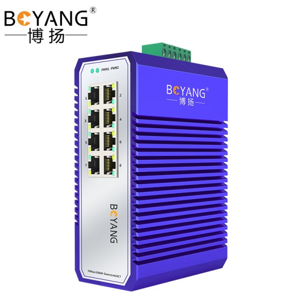 BY- ISUG008P  8電千兆工業(yè)交換機(jī)系列