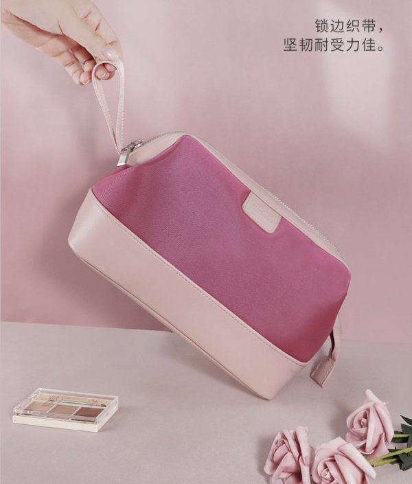 2022新款手拿防水洗漱包包 女士化妝收納防水收納袋可印logo