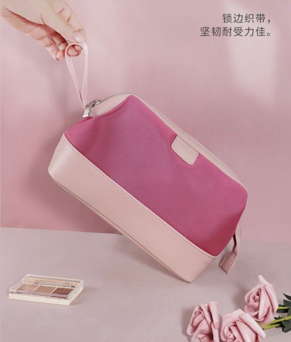 2022新款手拿防水洗漱包包 女士化妝收納防水收納袋可印logo