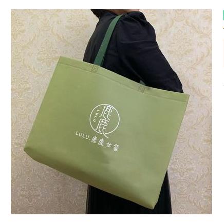 購物手提袋無紡布手提袋廠家推薦服裝手提無紡布袋了印LOGO