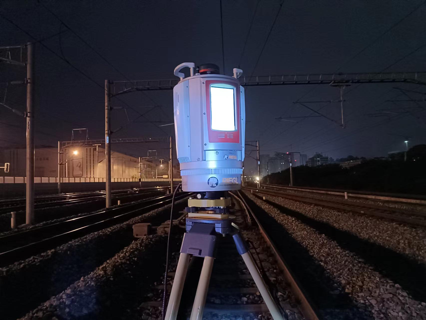 RIEGLVZ2000i地面激光雷達用于高鐵軌道測量