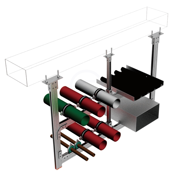 綜合支吊架在機電安裝工程中的應(yīng)用