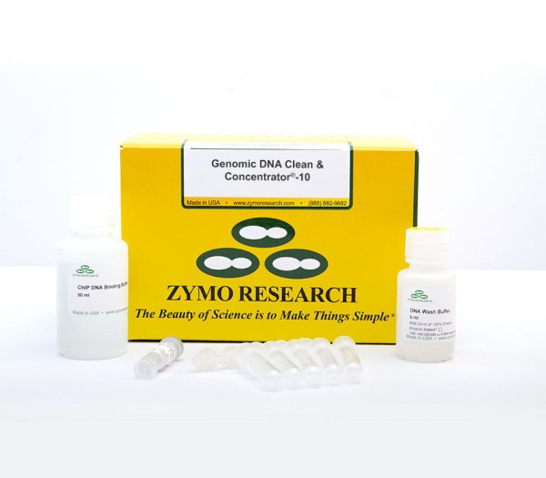 D4010&D4011  Genomic DNA Clean & Concentrator-10 基因組DNA純化濃縮試劑盒