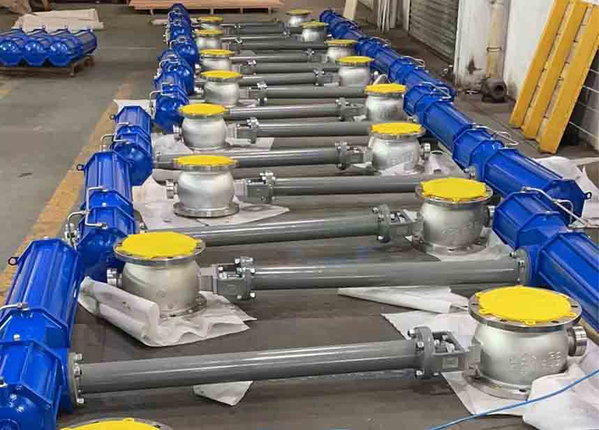 反應(yīng)釜高溫V型球閥