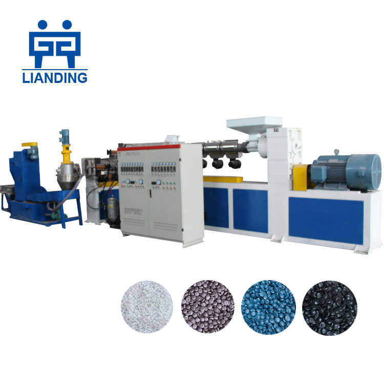 Plastic pelletizing machine application, features and installation