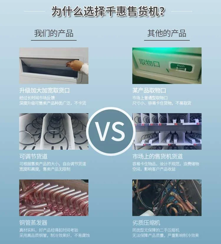 千惠自動(dòng)售貨機(jī)的優(yōu)勢(shì)
