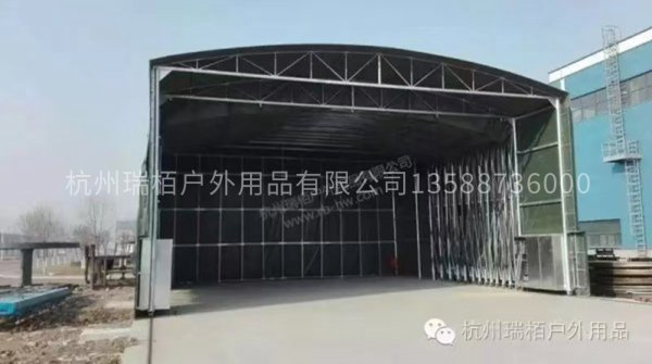 企業(yè)倉儲推拉篷