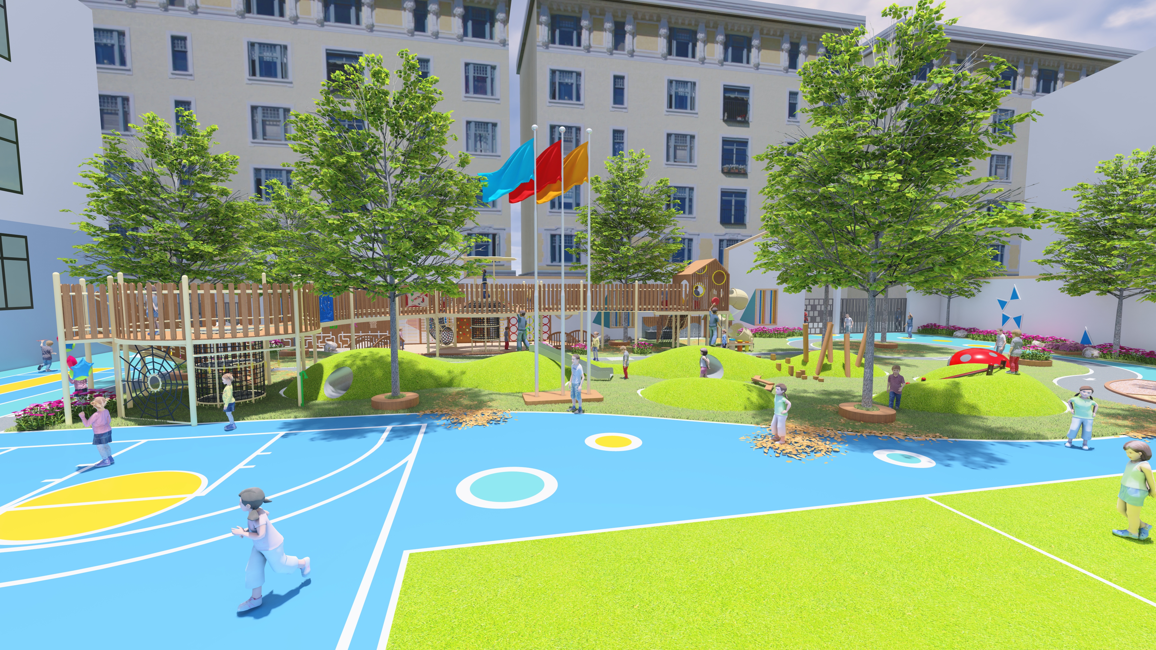 幼兒園戶外設計