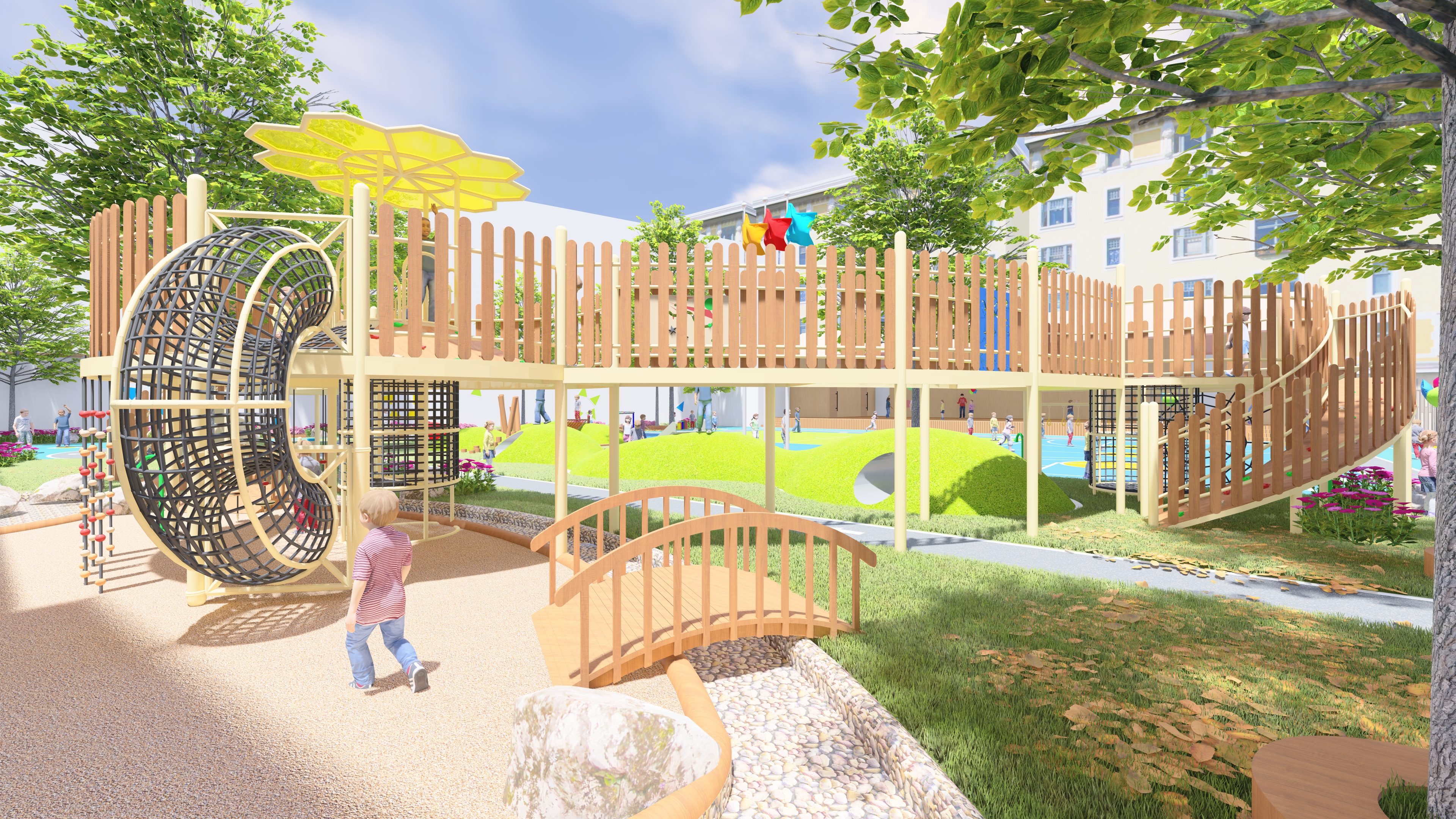 幼兒園戶外設計