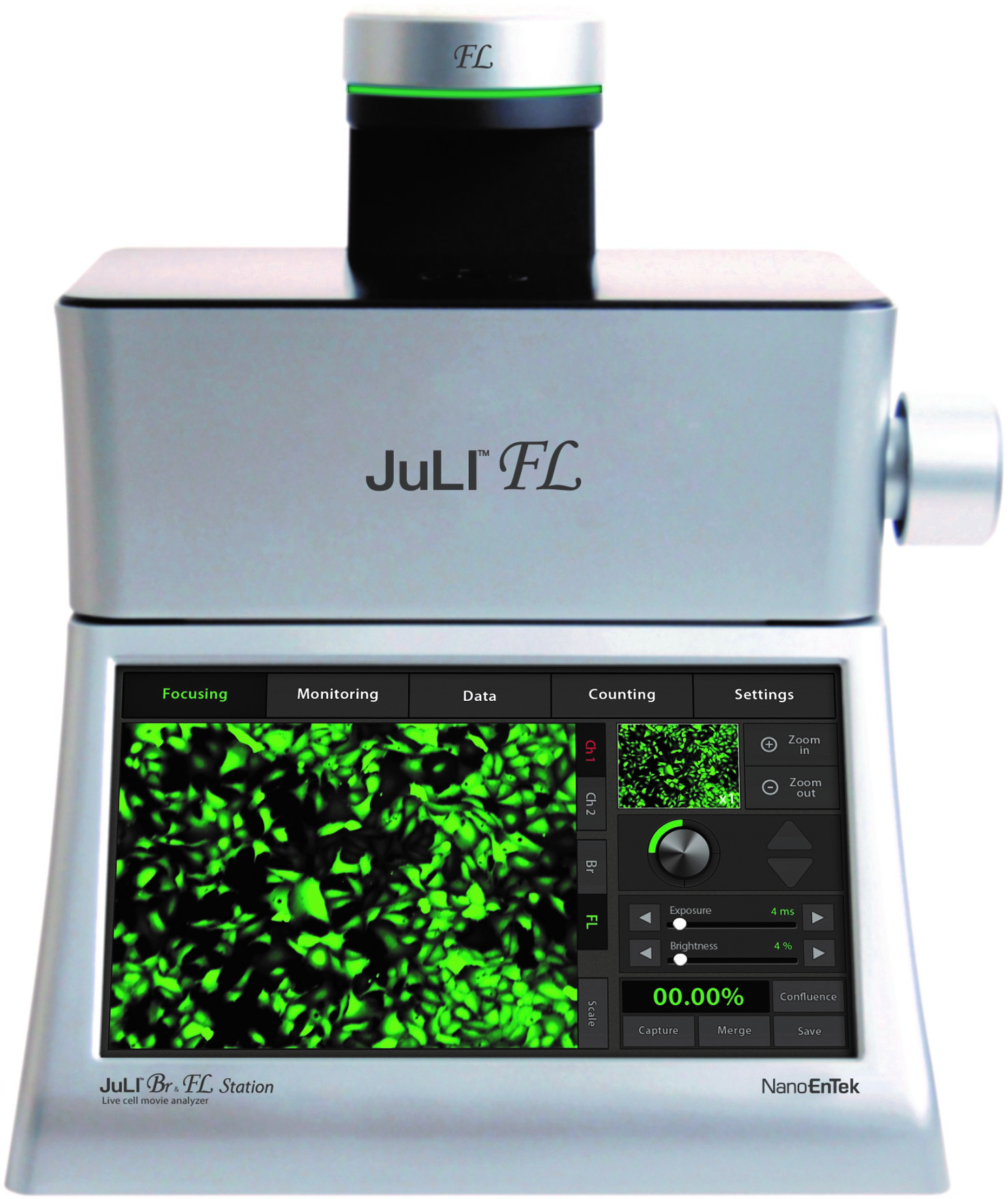 JuLI FL實時熒光細(xì)胞影像分析儀