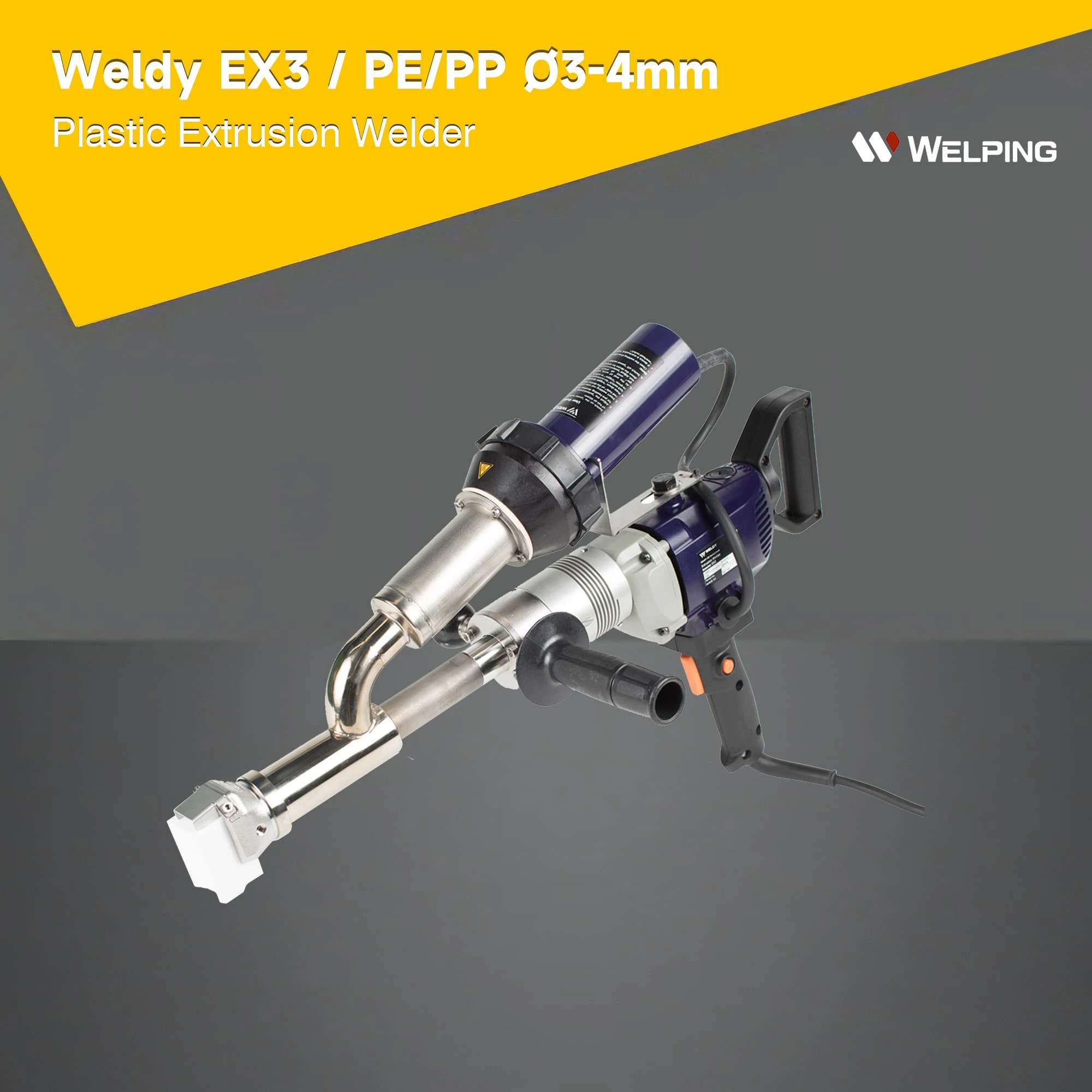 Máquina de soldadura por extrusión de plástico Booster-EX3 Weldy precio ...