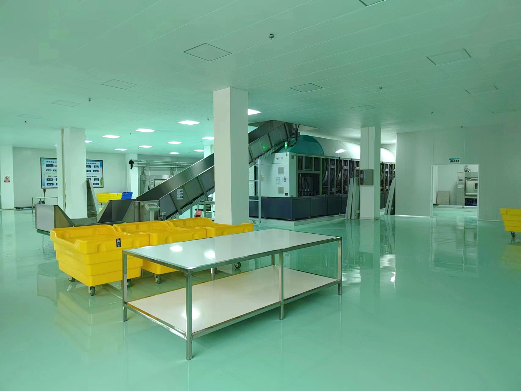 地級(jí)城市的醫(yī)療洗滌工廠