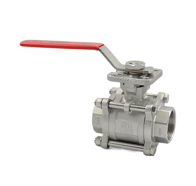 三片高平臺(tái)螺紋球閥