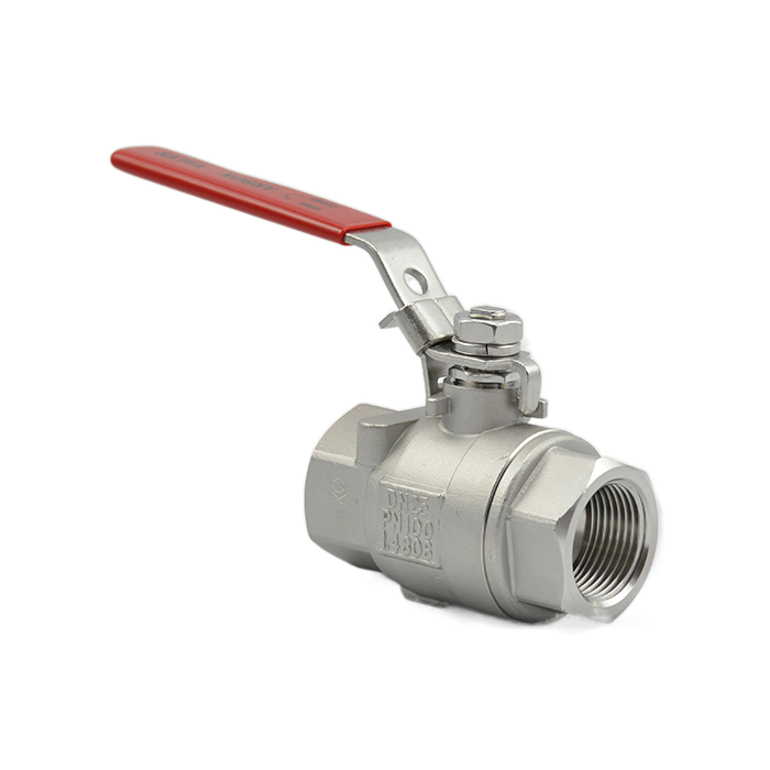 二片式低平臺(tái)手動(dòng)螺紋球閥