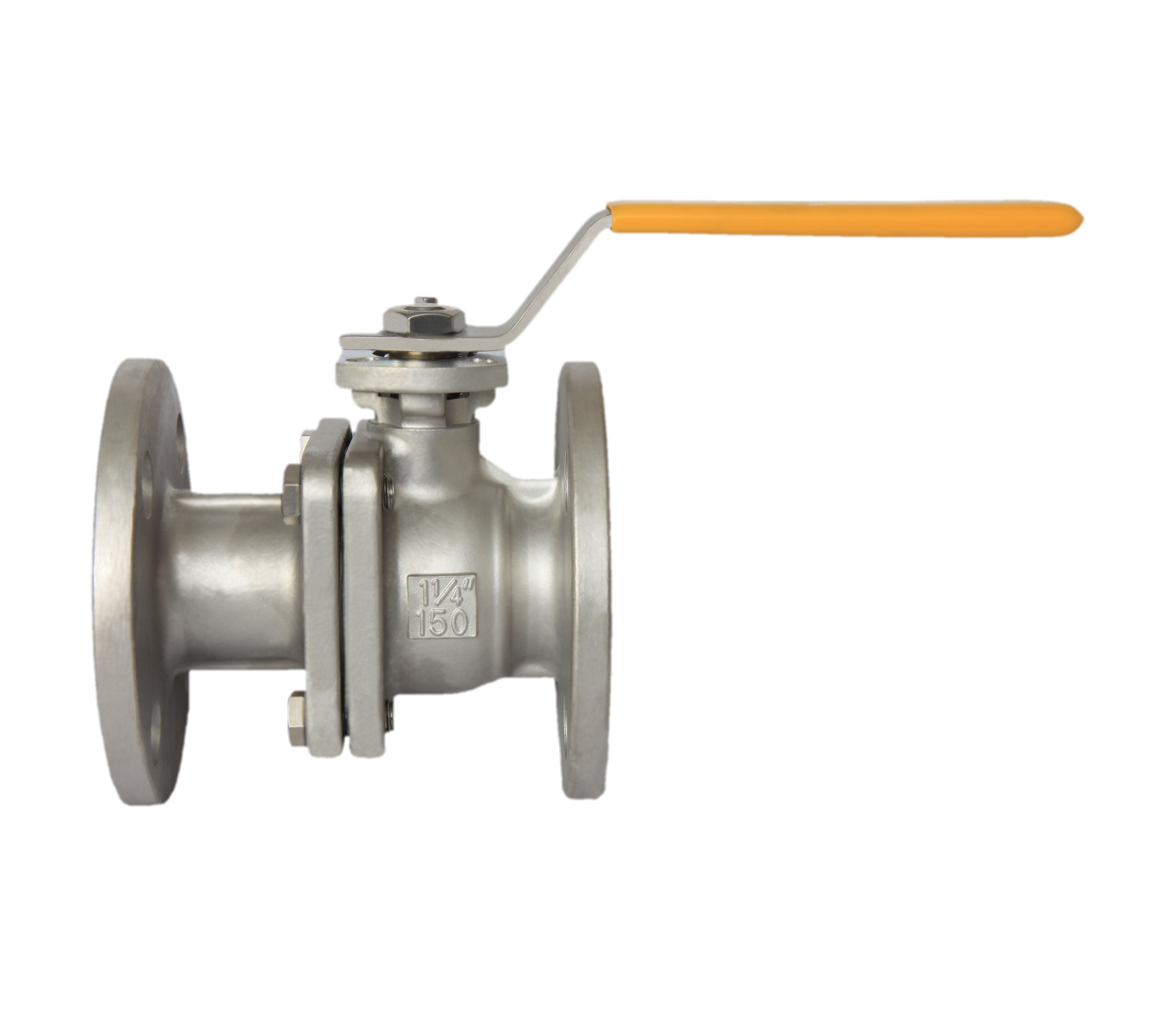 二片式高平臺手動法蘭球閥