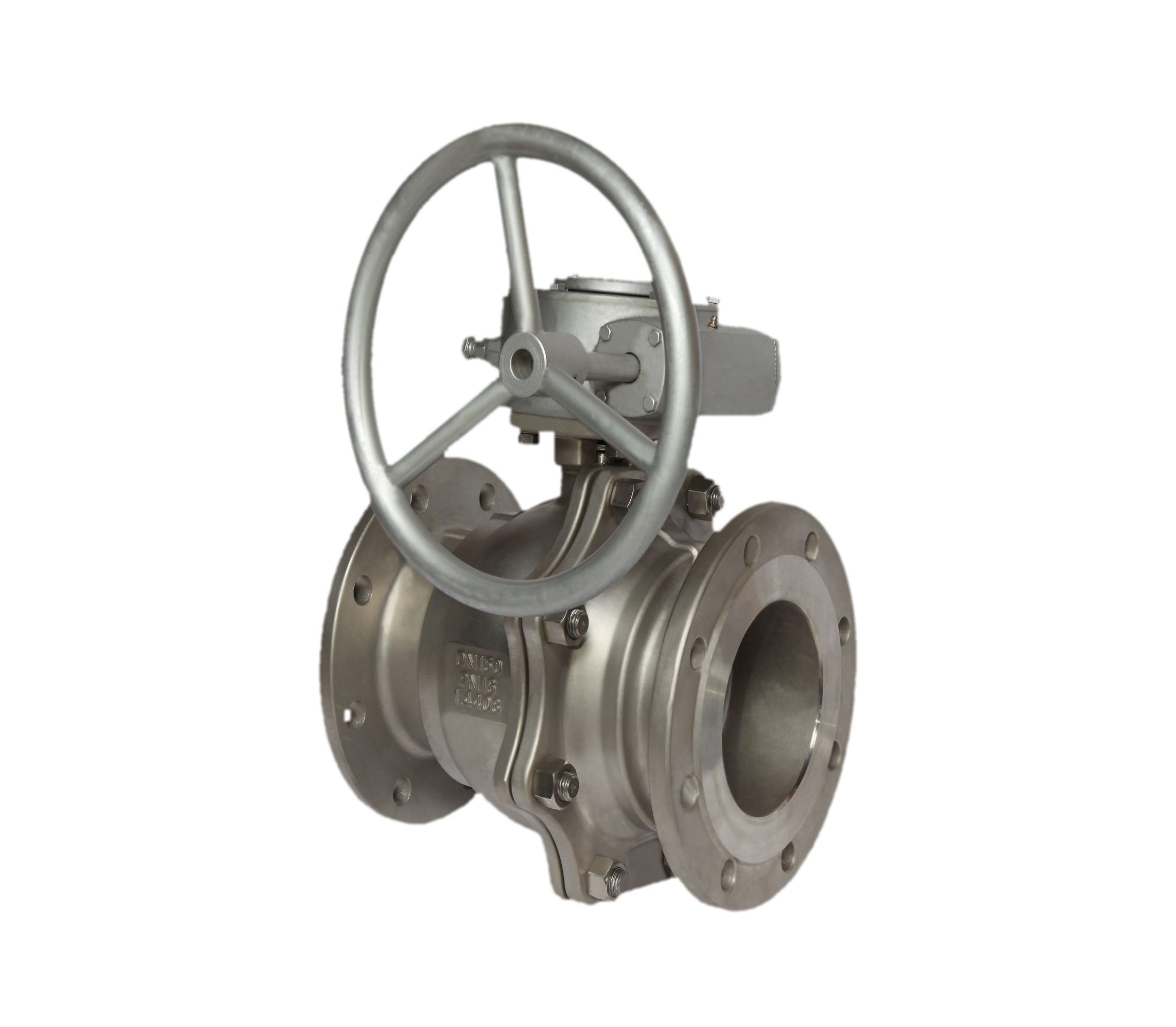 二片式高平臺手輪式法蘭球閥