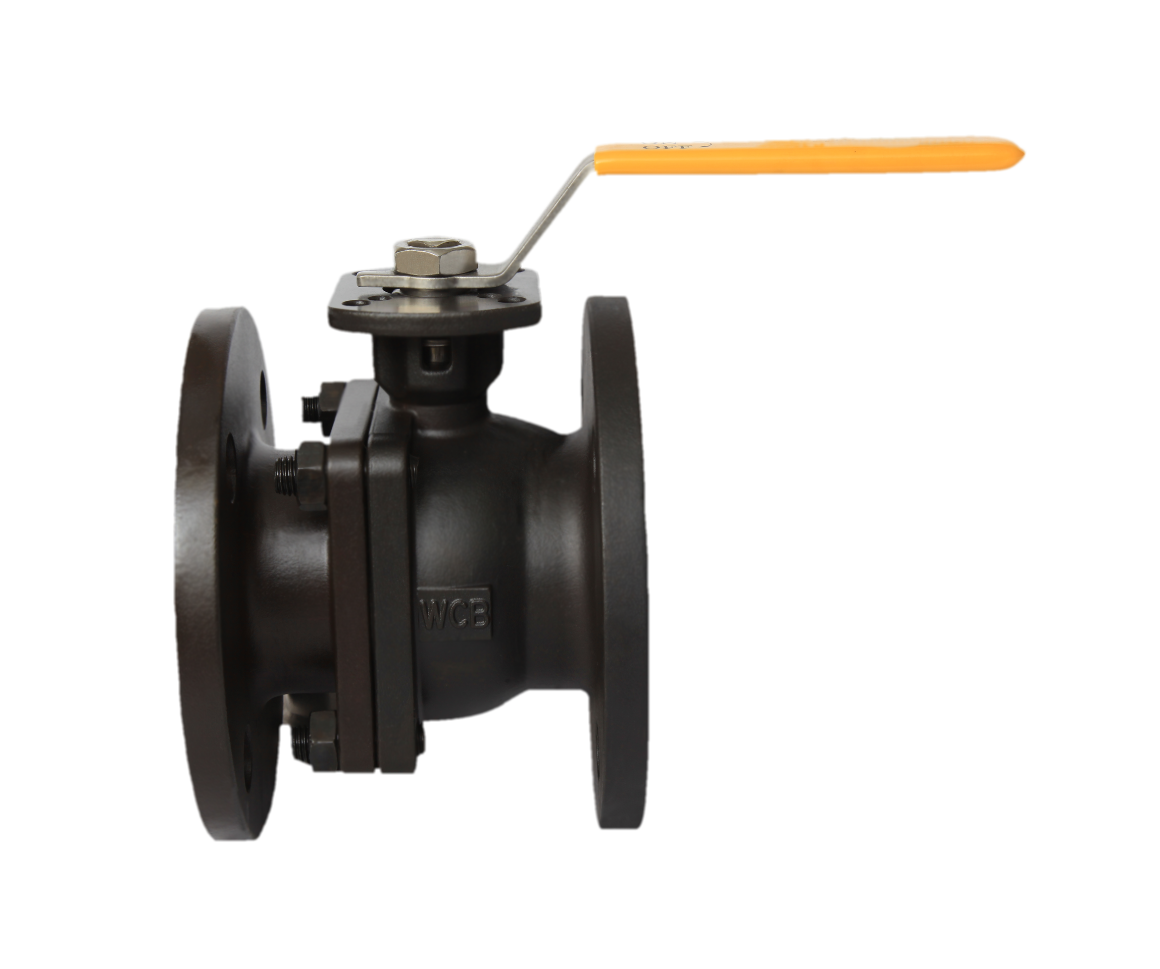 二片式高平臺手動法蘭球閥