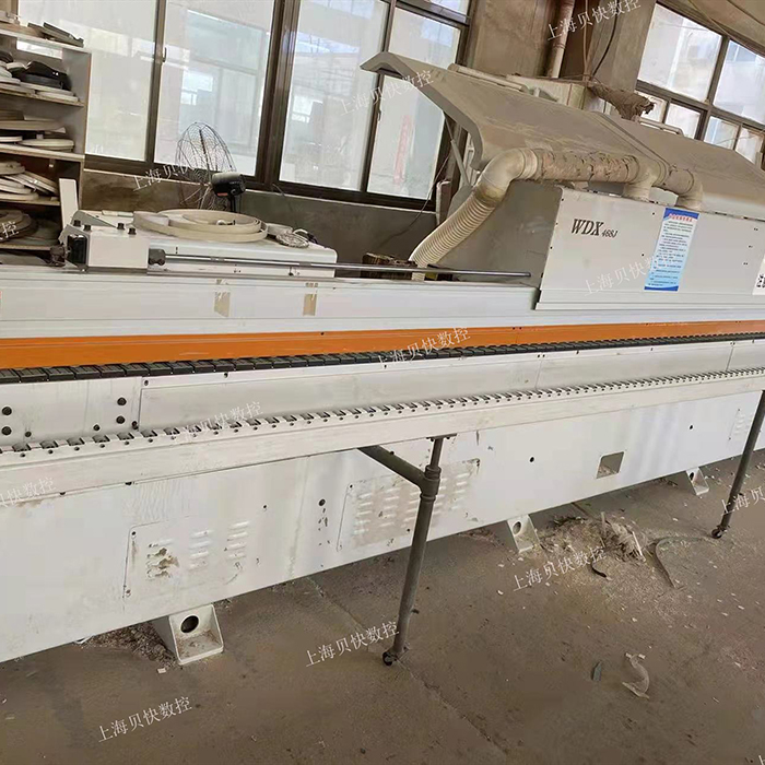 二手封邊機(jī)迪碼468J全自動封邊機(jī)預(yù)銑雙修帶仿形倒角