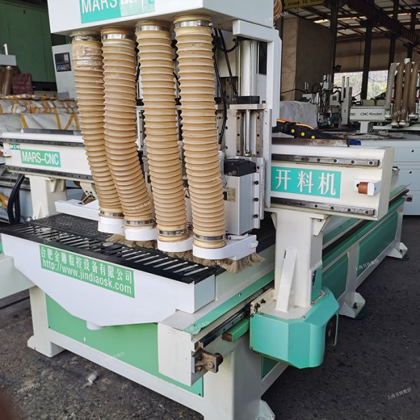 二手合肥金雕1325四工序開(kāi)料機(jī)全屋定制衣柜櫥柜下料機(jī)