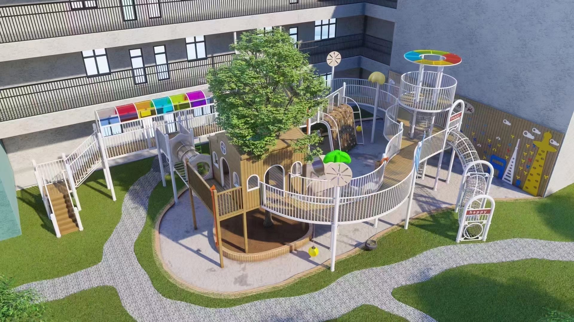 幼兒園戶外設計