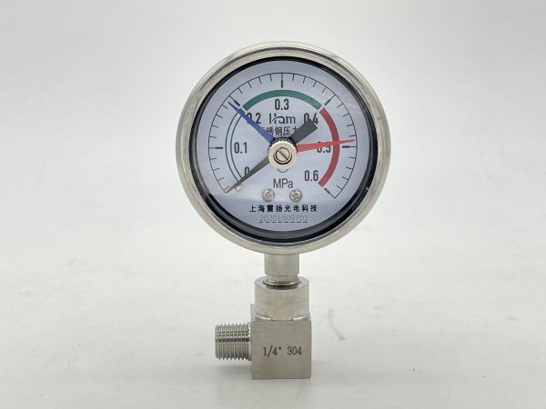 YD-BF雙針定位型壓力表