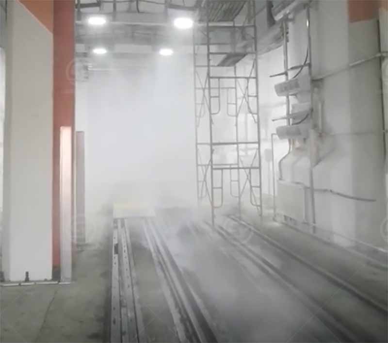 封闭式车辆消毒通道