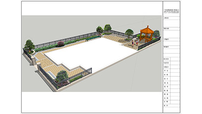 碧桂園鉆石灣鄭總別墅花園效果圖