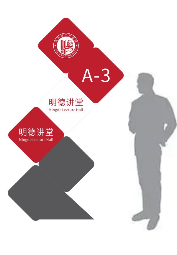 校園導視設計-馬克思主義學院