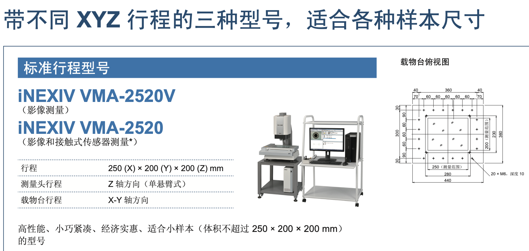 尼康VMA系列自动影像测量仪