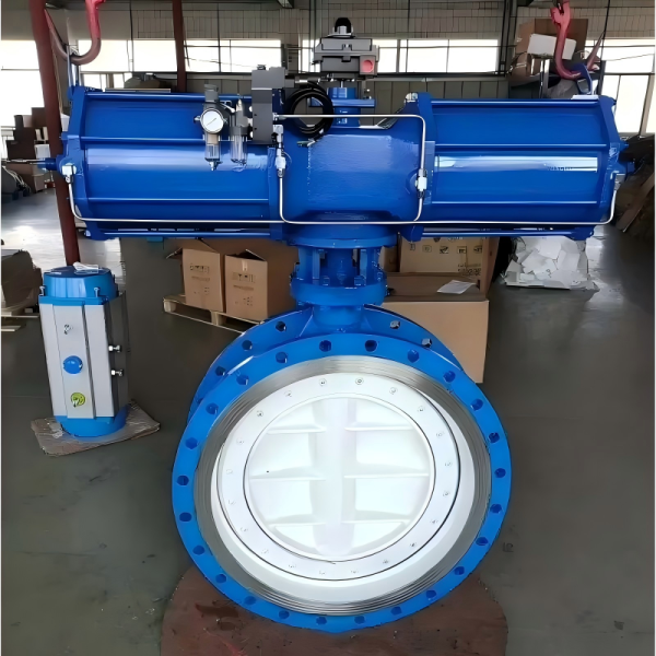 D643F/H型气动法兰式蝶阀