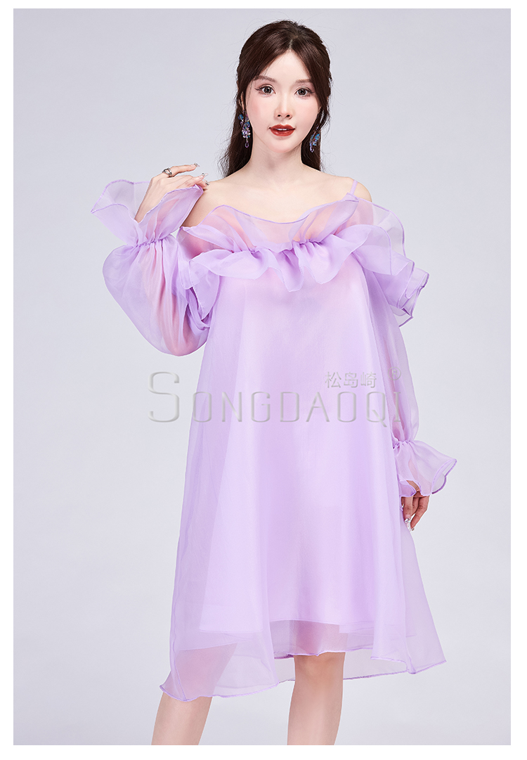 復古與現代交織，看這款燈籠袖禮服如何出圈