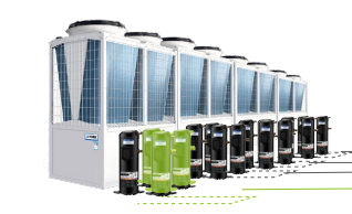 約克模塊式風(fēng)冷冷水/熱泵機(jī)組X-Power系列YCAE-G標(biāo)準(zhǔn)型